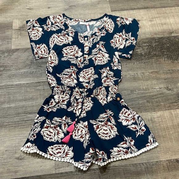 Matilda Jane 435 Everyday Dream Romper girls size 12 in excellent condition - Picture 1 of 6